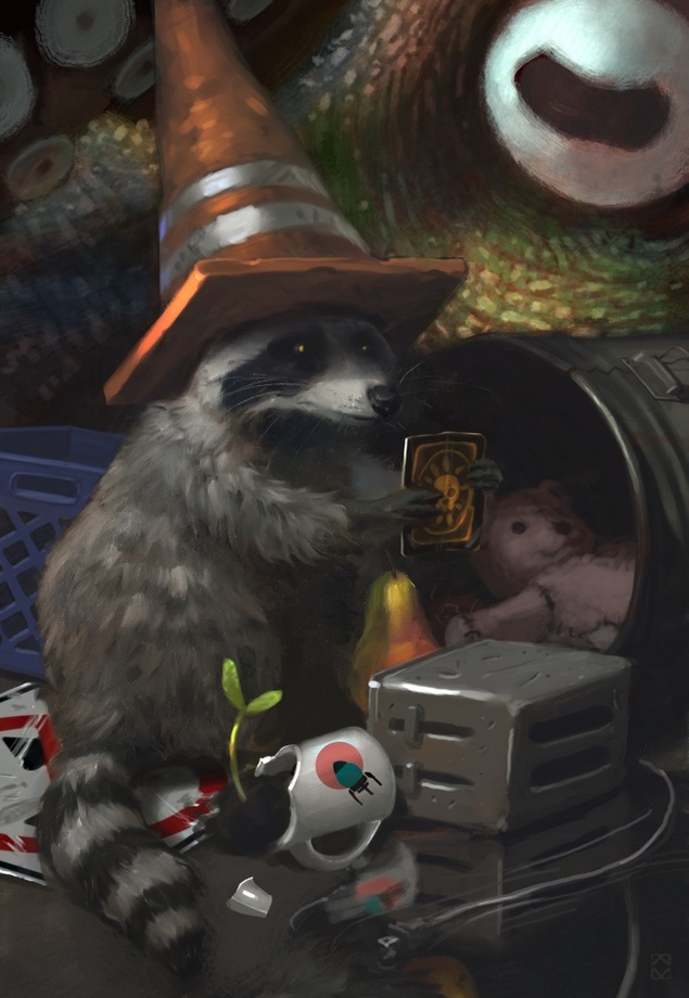 Trail #757: Voodoo Gets Trashed 2: Trash Panda Wizardry